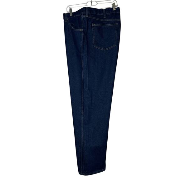 Rustler Wrangler Jeans Mens 48x30 Regular Fit Straight Leg Heavyweight Denim New - Picture 6 of 8